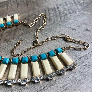 Vintage Glamorous Collar Necklace, Pin-Up, Fall Wedding, Halloween Costume